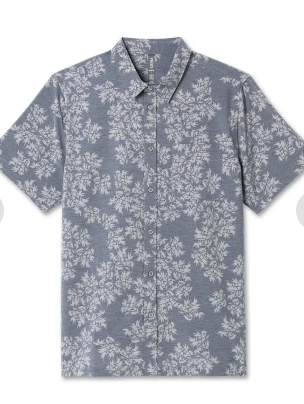 NWT Men's Short Sleeve Bridge Button Down, Large